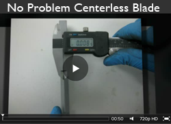 No Problem Centerless Blade company